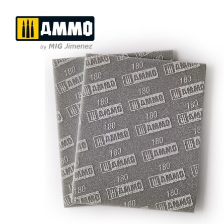 Sanding Sponge Sheet (Grano 180) - 2 pcs.