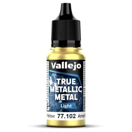 Vallejo TMM Light 102 Radiant Yellow 18ml – Pintura Metálica