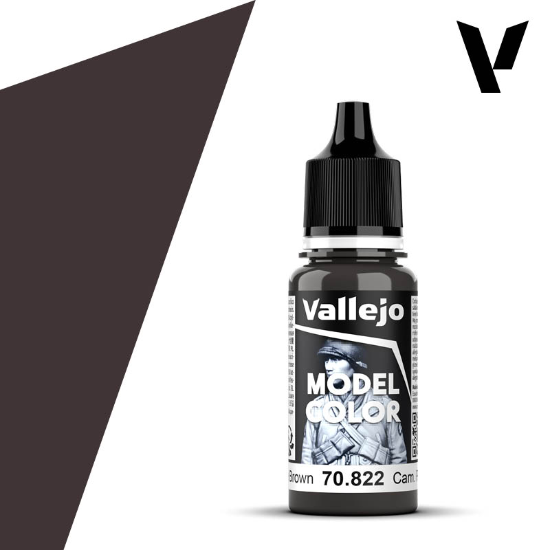 Vallejo Model Color 70822 Camuflaje Pardo Negro – Pintura Acrílica