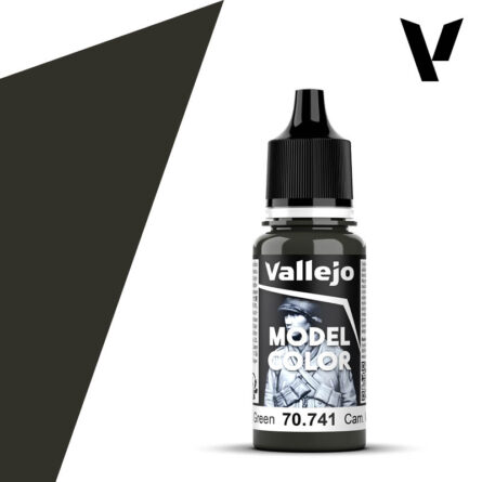 Vallejo Model Color 70741 Camouflage Black Green - Vernice Acrilica