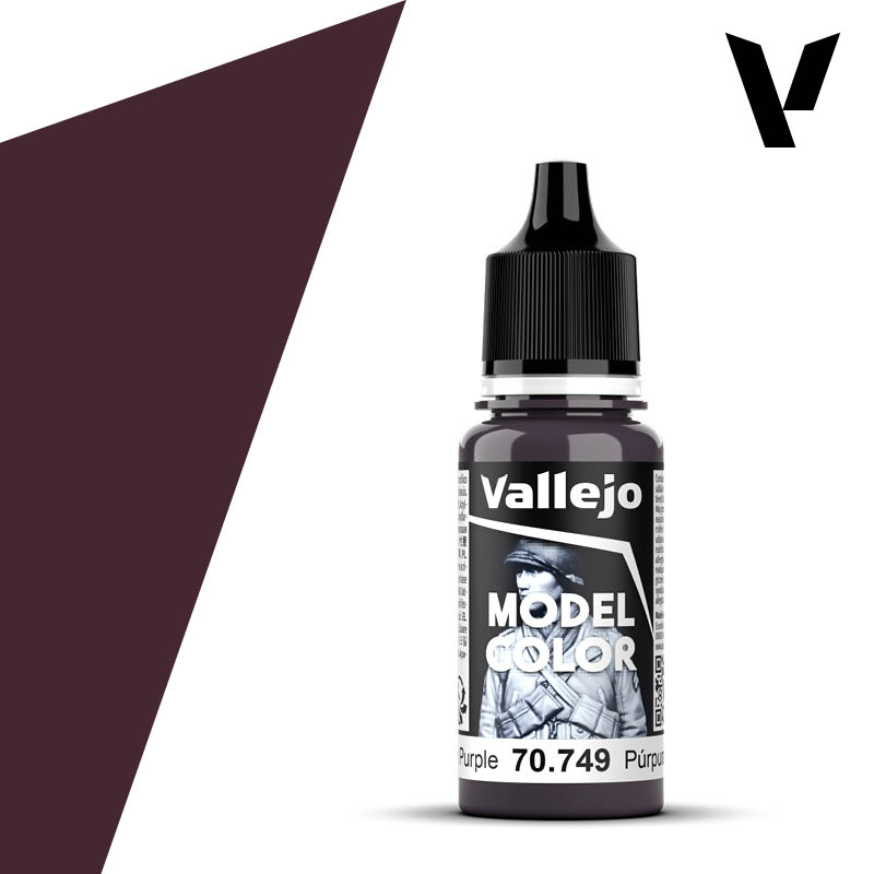 Vallejo Model Color 70749 Púrpura Oscuro - Pintura Acrílica