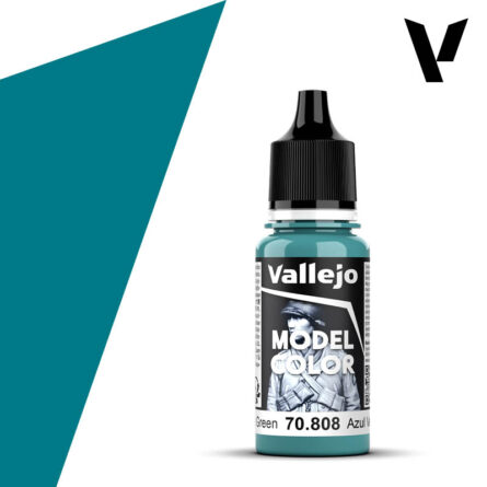 Vallejo Model Color 70808 Azul Verde - Pintura Acrílica