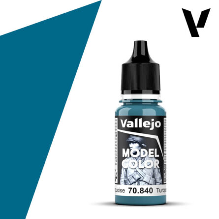 Vallejo Model Color 70840 Turquesa Claro - Pintura Acrílica
