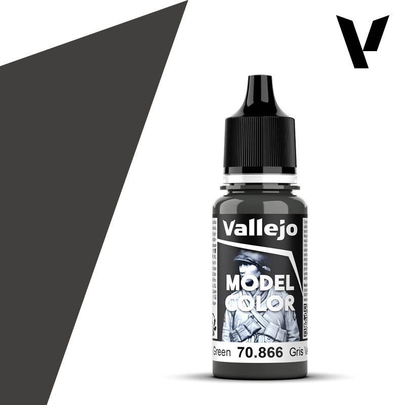 Vallejo Model Color 70866 Gris Verde - Pintura Acrílica