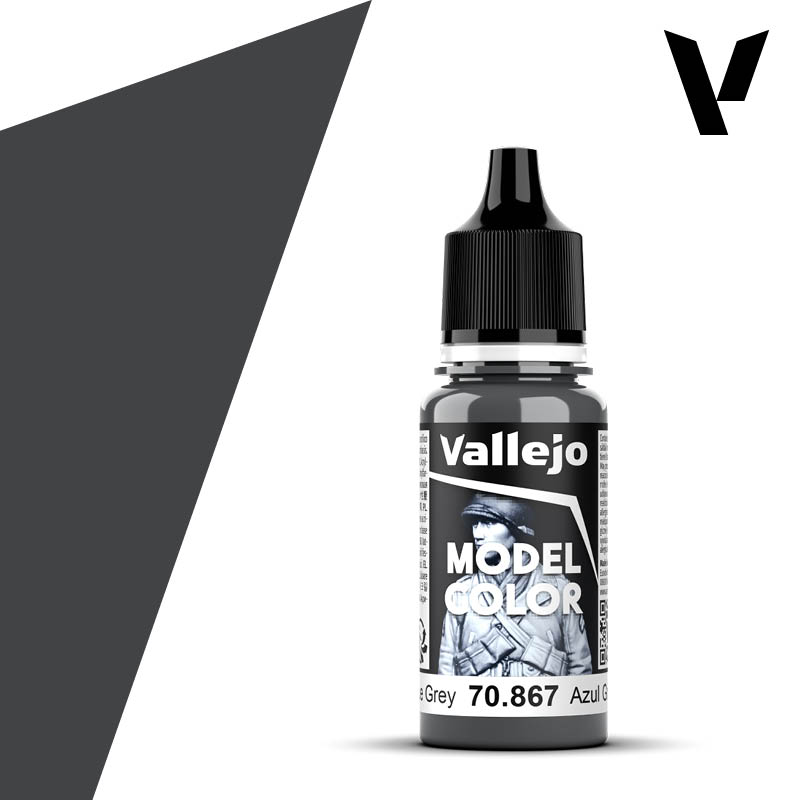 Vallejo Model Color 70867 Azul Gris Oscuro - Pintura Acrílica