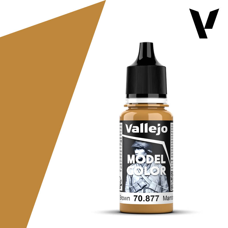 Vallejo Model Color 70877 Marrón Dorado - Pintura Acrílica