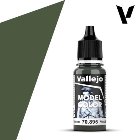 Vallejo Model Color 70895 Verde Acorazado - Pintura Acrílica