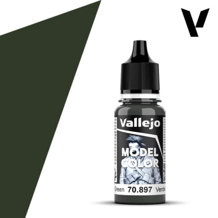 Vallejo Model Color 70897 Verde Bronce - Pintura Acrílica