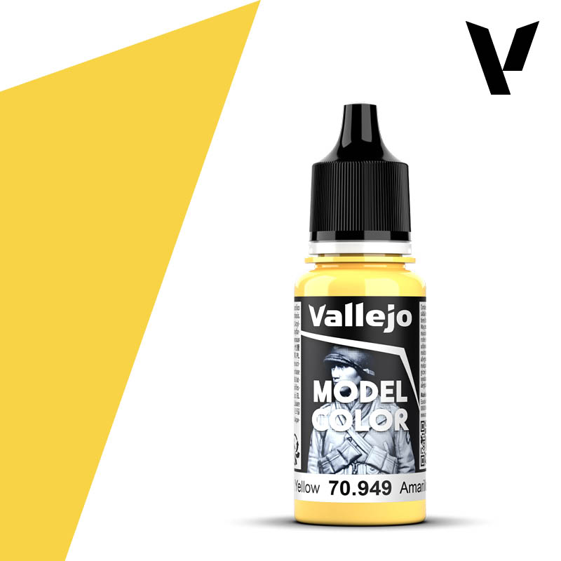 Vallejo Model Color 70949 Amarillo Claro - Pintura Acrílica