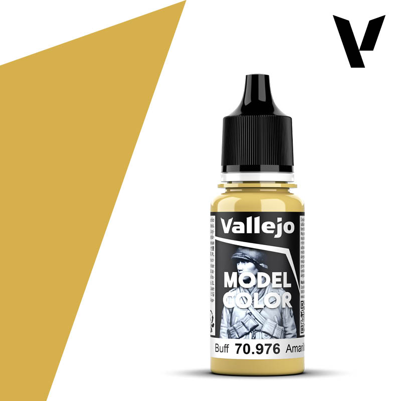 Vallejo Model Color 70976 Amarillo Caqui - Pintura Acrílica