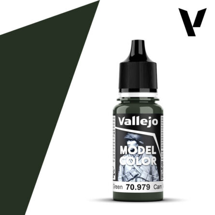 Vallejo Model Color 70979 Camuflaje Verde Oscuro - Pintura Acrílica