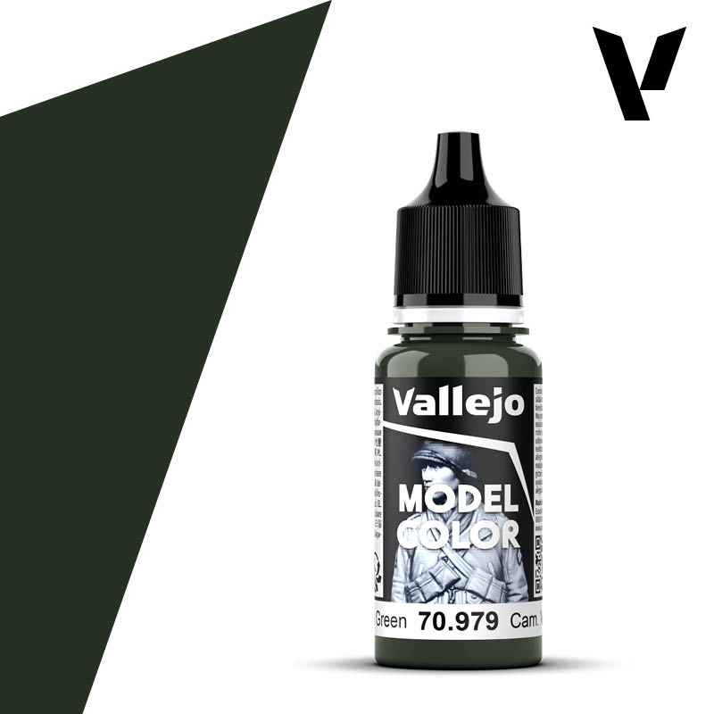 Vallejo Model Color 70979 Camuflaje Verde Oscuro - Pintura Acrílica